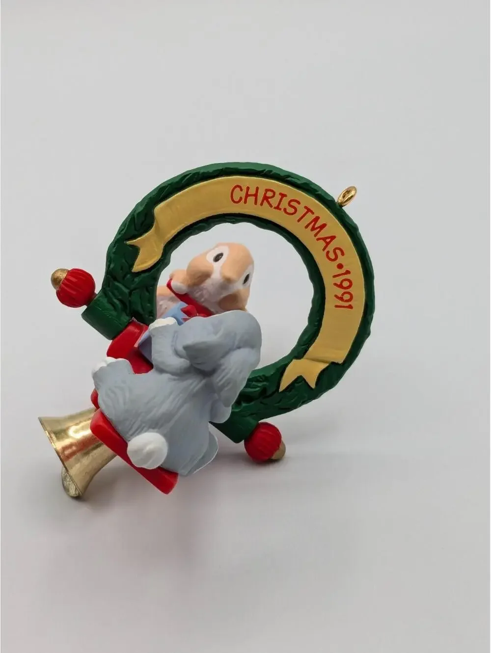 Hallmark Keepsake Friends Are Fun 1991, Features Movement, Vintage Ornament